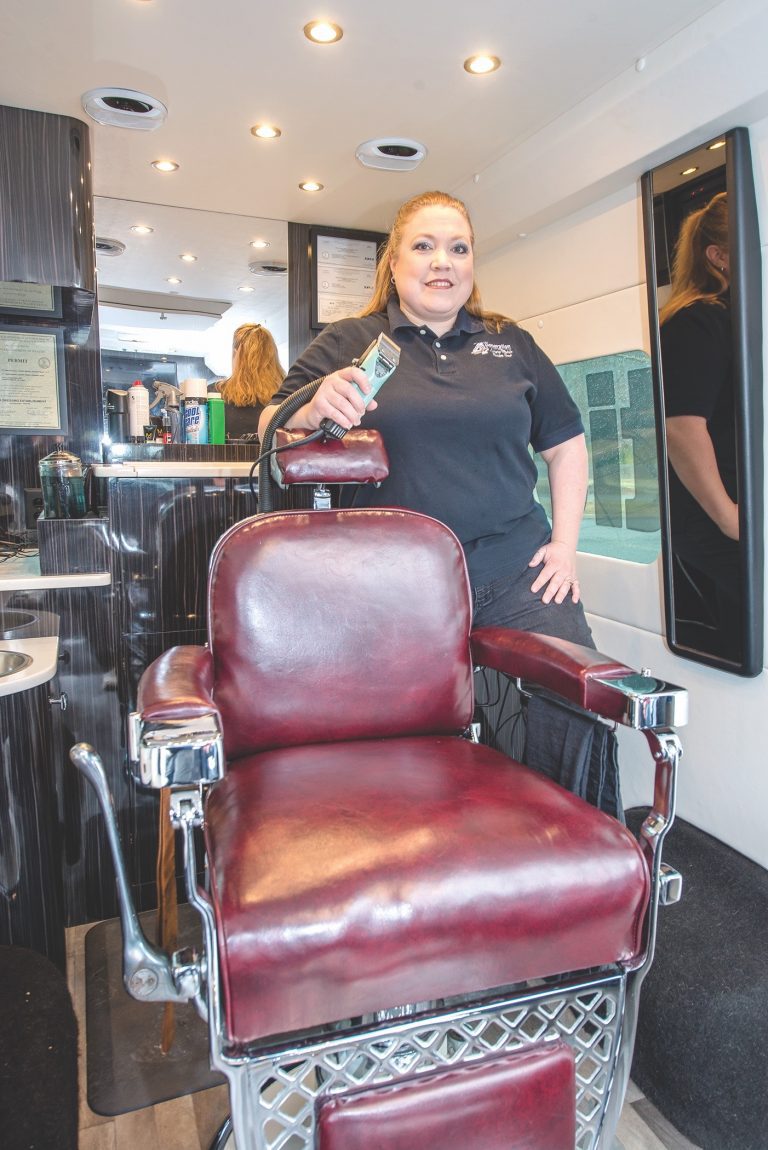 4th Generation Luxury Mobile Barber Shop Magazine